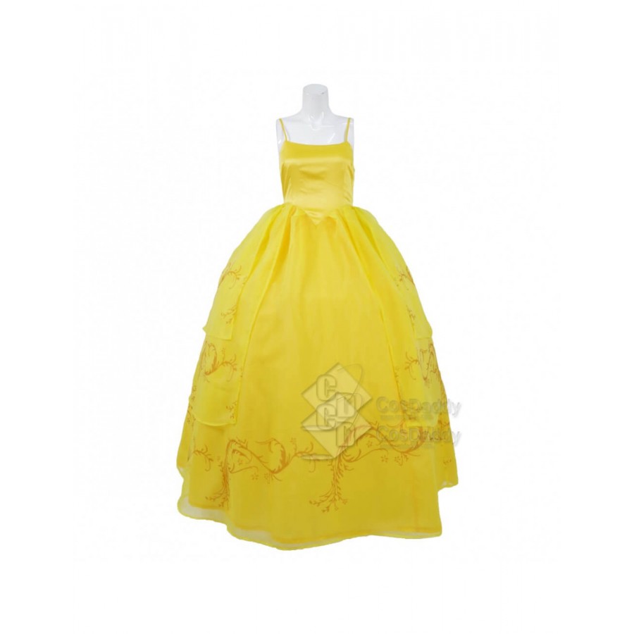 belle yellow dress costume